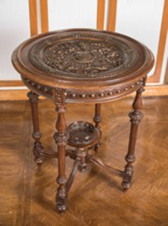 Well-Carved Baroque Style Side Table