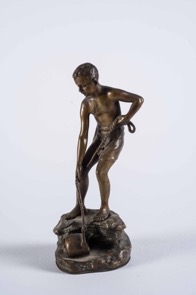 Bronze Figure of a Boy
